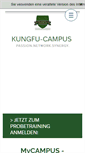Mobile Screenshot of kungfu-campus.com